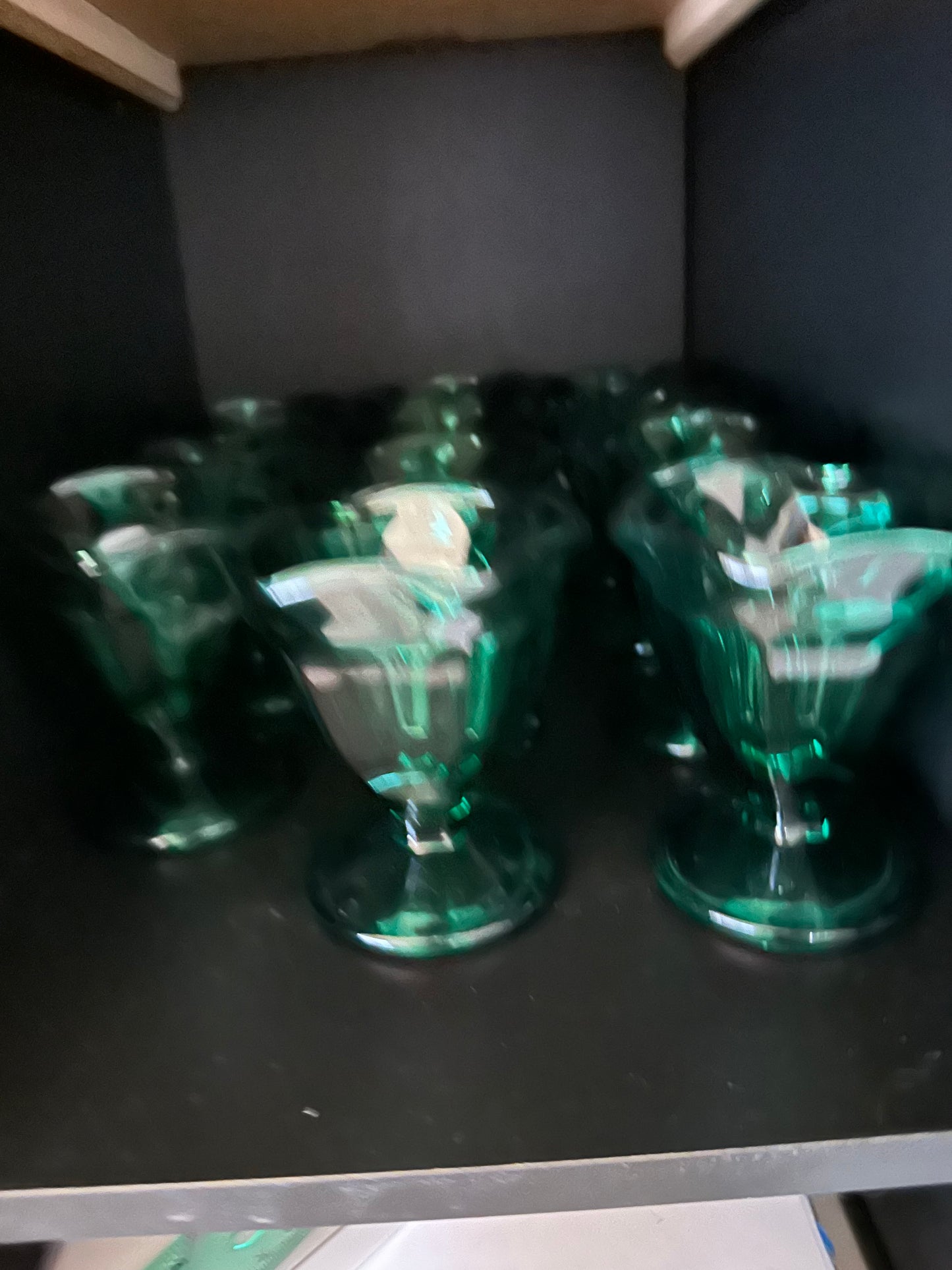 Forest Dish and 11 goblets